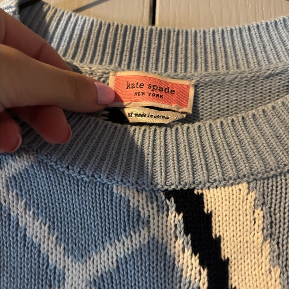 Kate Spade New York Game Set Match Tennis Racket Sweater